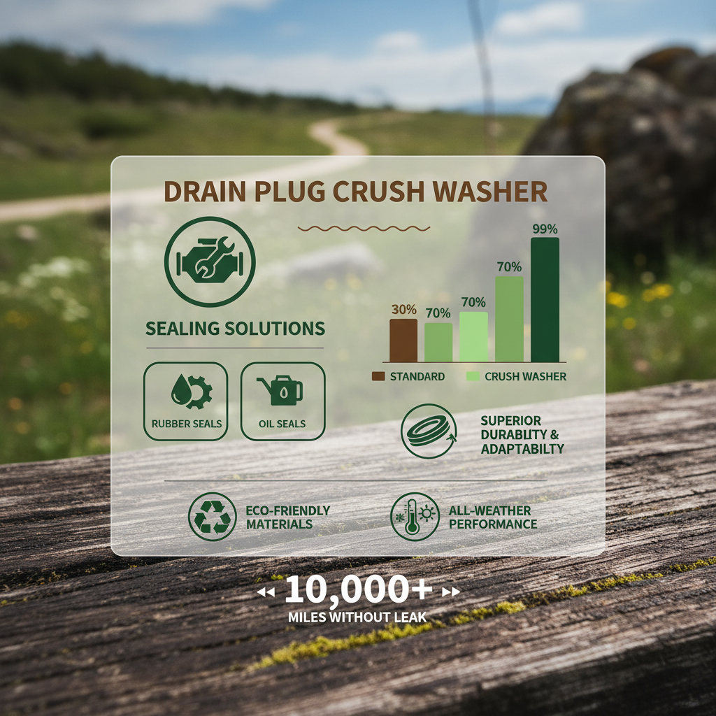 The Vital Role of a Drain Plug Crush Washer in Sealing Systems