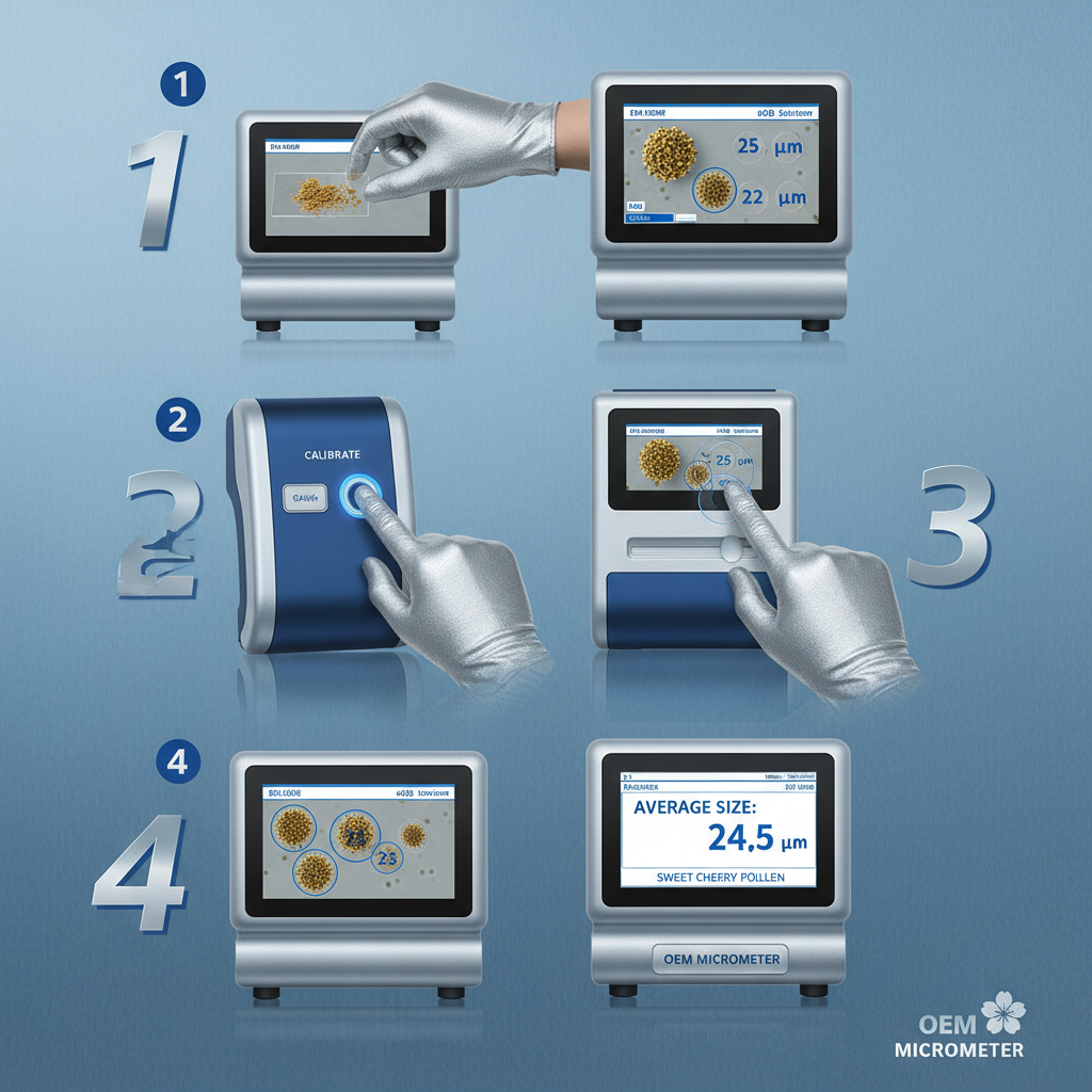 Optimizing OEM Sweet Cherry Pollen Size in Micrometers for Enhanced Product Efficacy