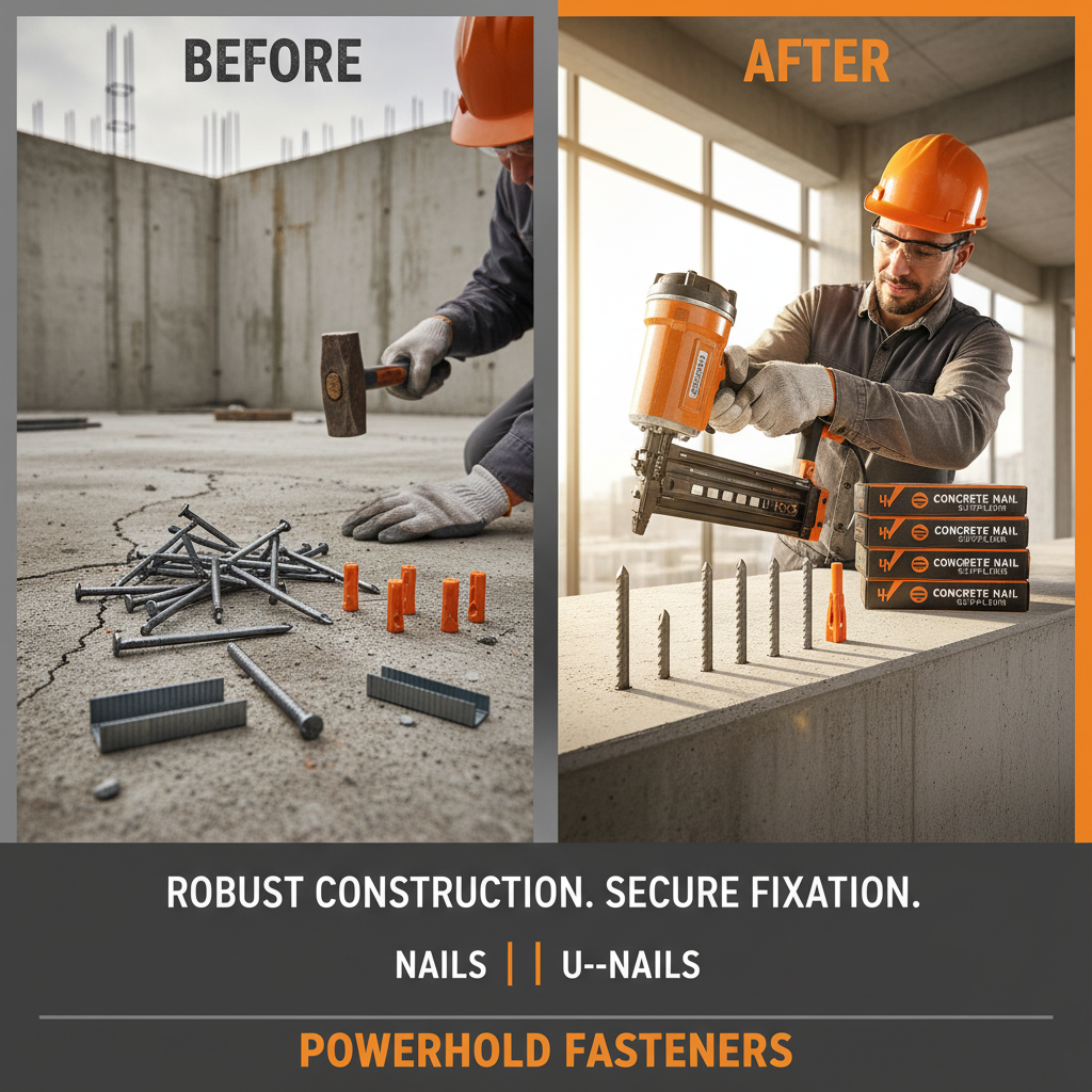 Find a Reliable Concrete Nail Supplier for Your Construction Needs