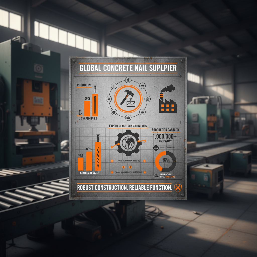 Find a Reliable Concrete Nail Supplier for Your Construction Needs