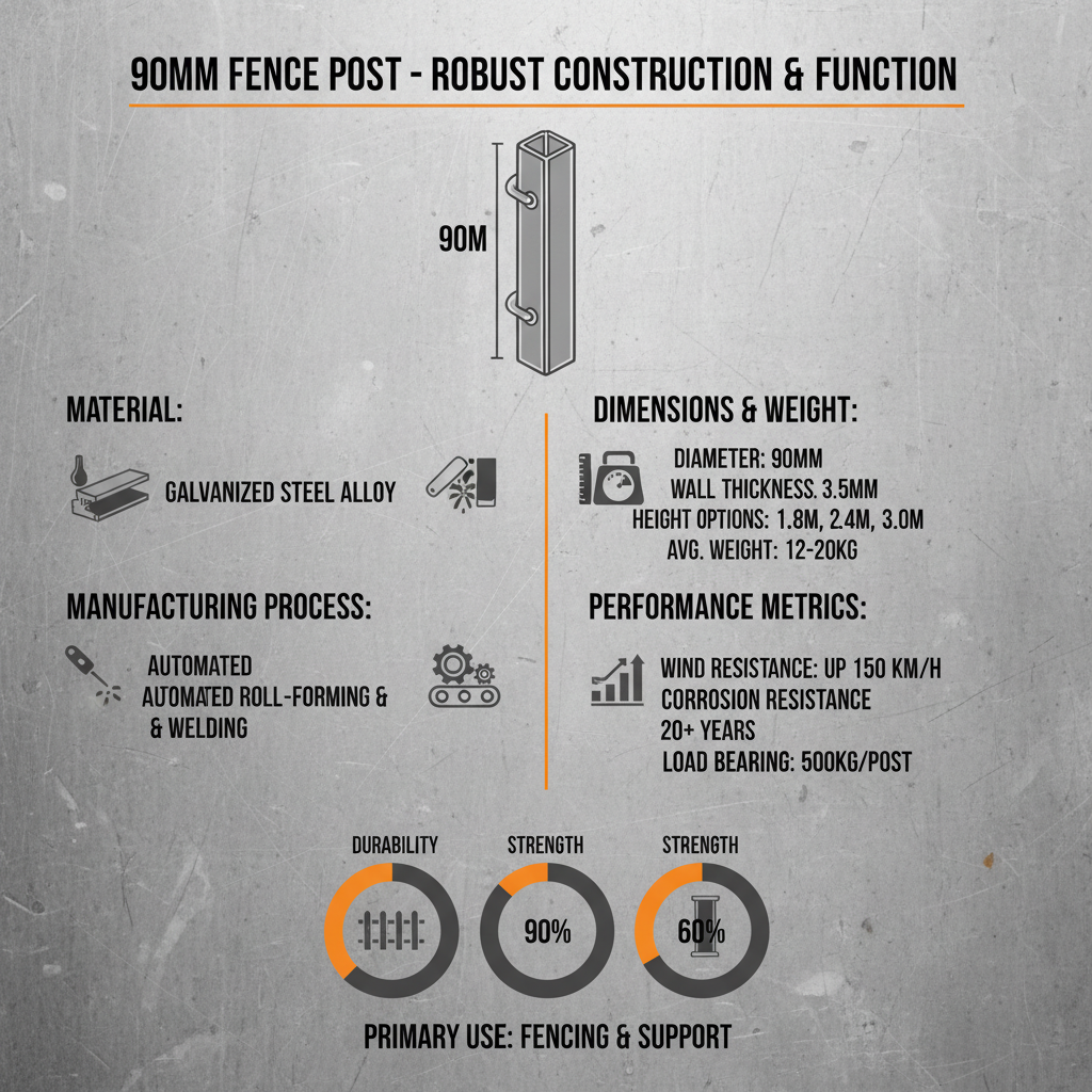 Choosing the Right 90mm Fence Post for Residential and Commercial Use