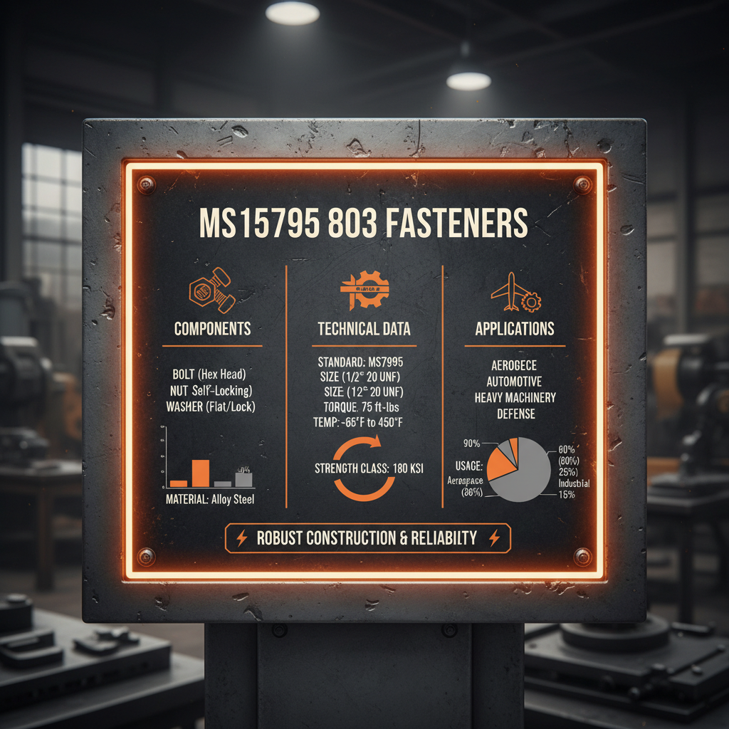 Comprehensive Guide to the MS15795 803 Fastener Applications and Benefits