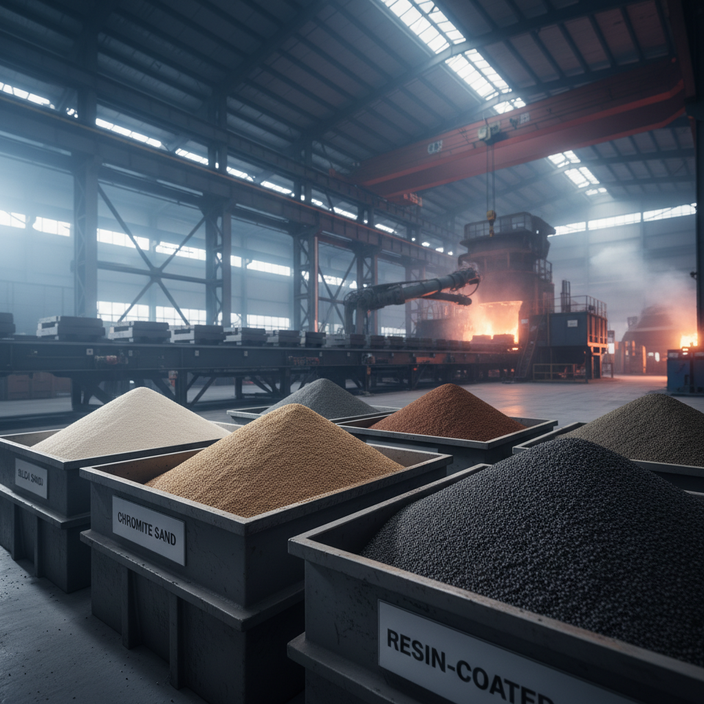 Understanding the Different Types of Sand in Foundry for Metal Casting