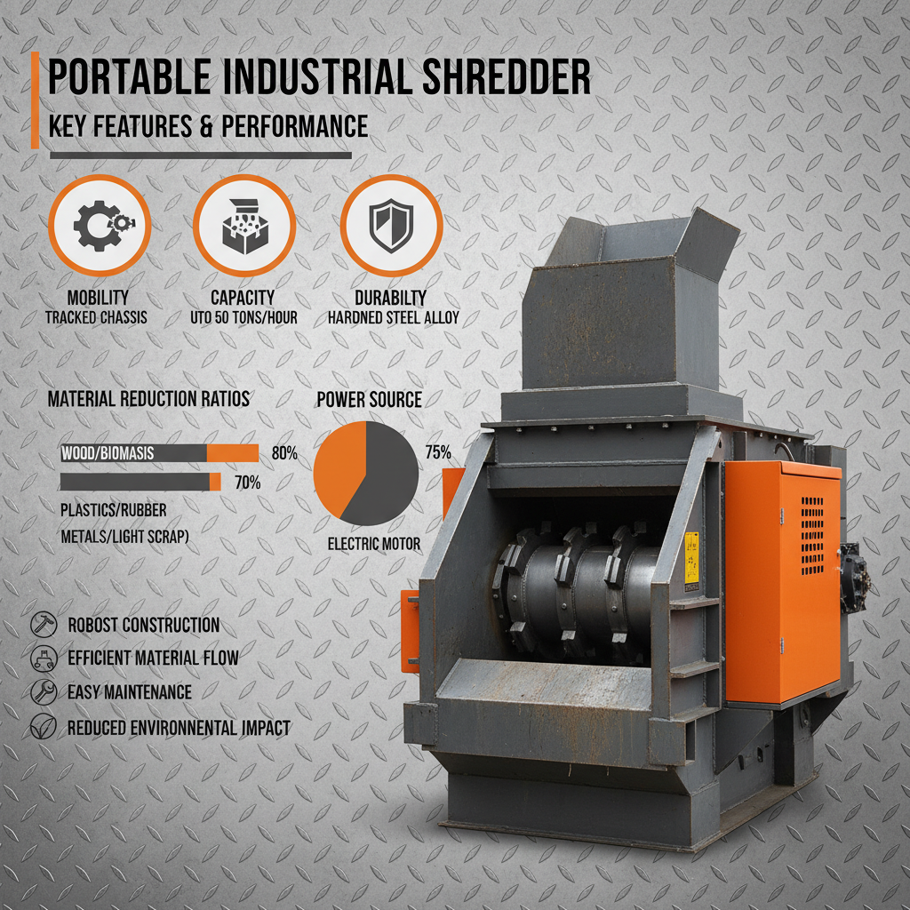 Optimize Waste Management with a Powerful Portable Industrial Shredder