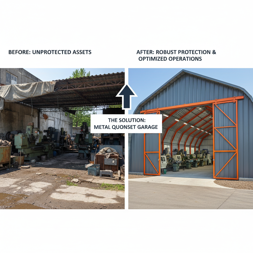 Invest in a Durable Metal Quonset Garage for Versatile Storage Solutions