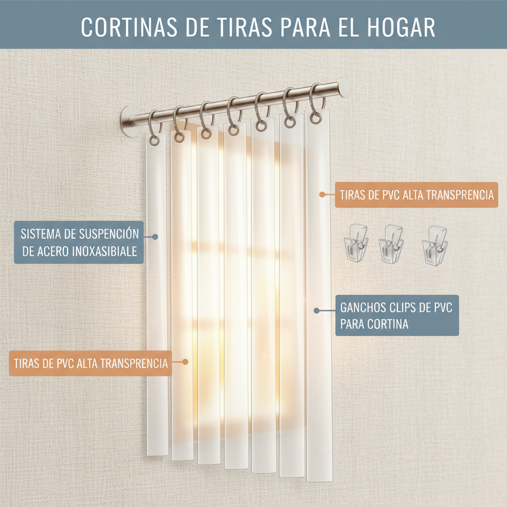Enhance Your Home Decor with Stylish Cortinas de Tiras para el Hogar