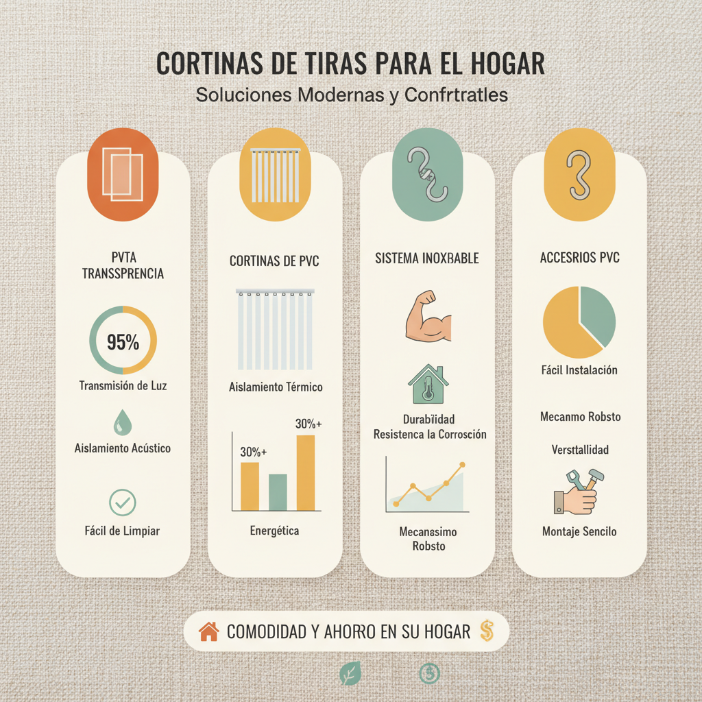 Enhance Your Home Decor with Stylish Cortinas de Tiras para el Hogar