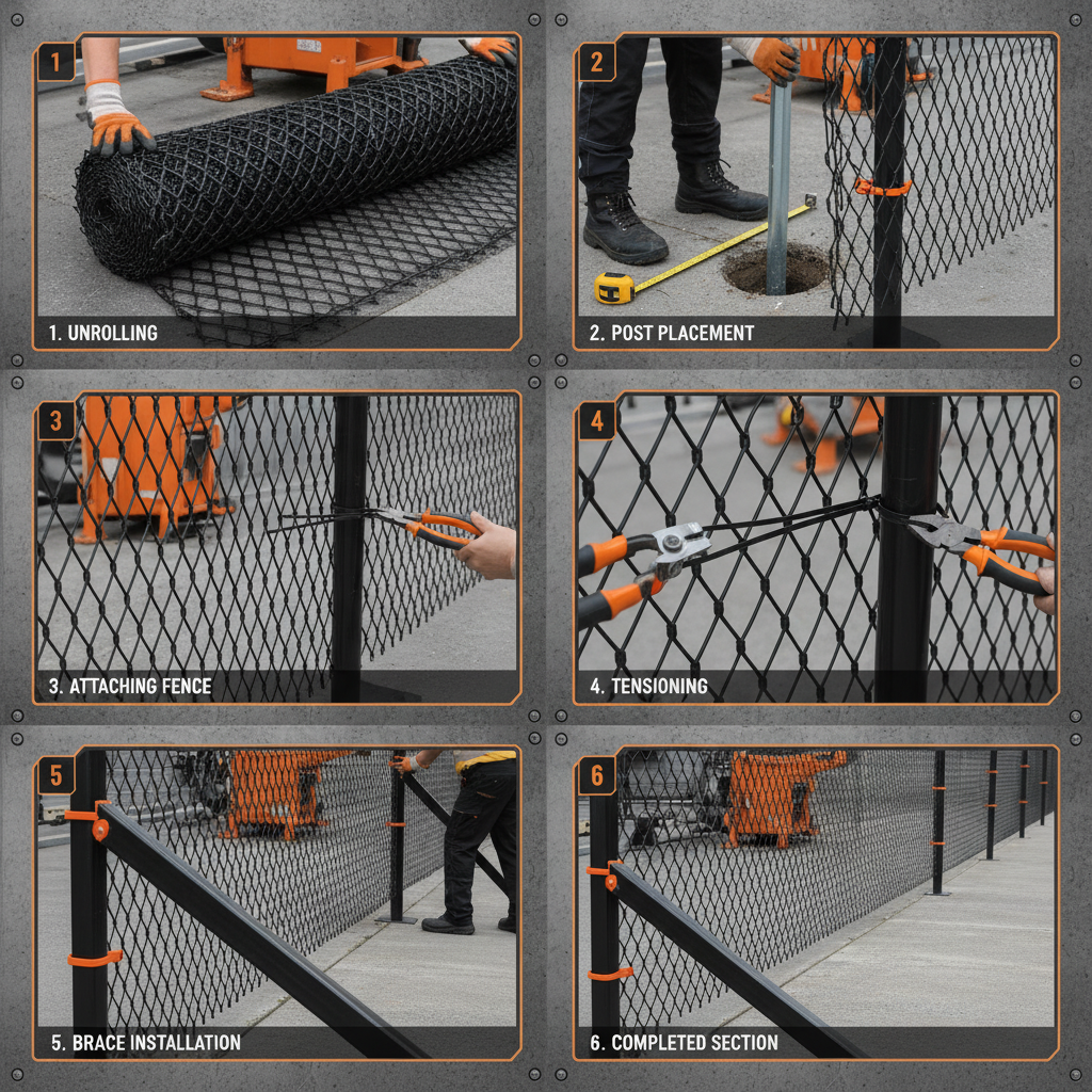 Enhance Your Property with a Durable Black Plastic Border Fence Solution