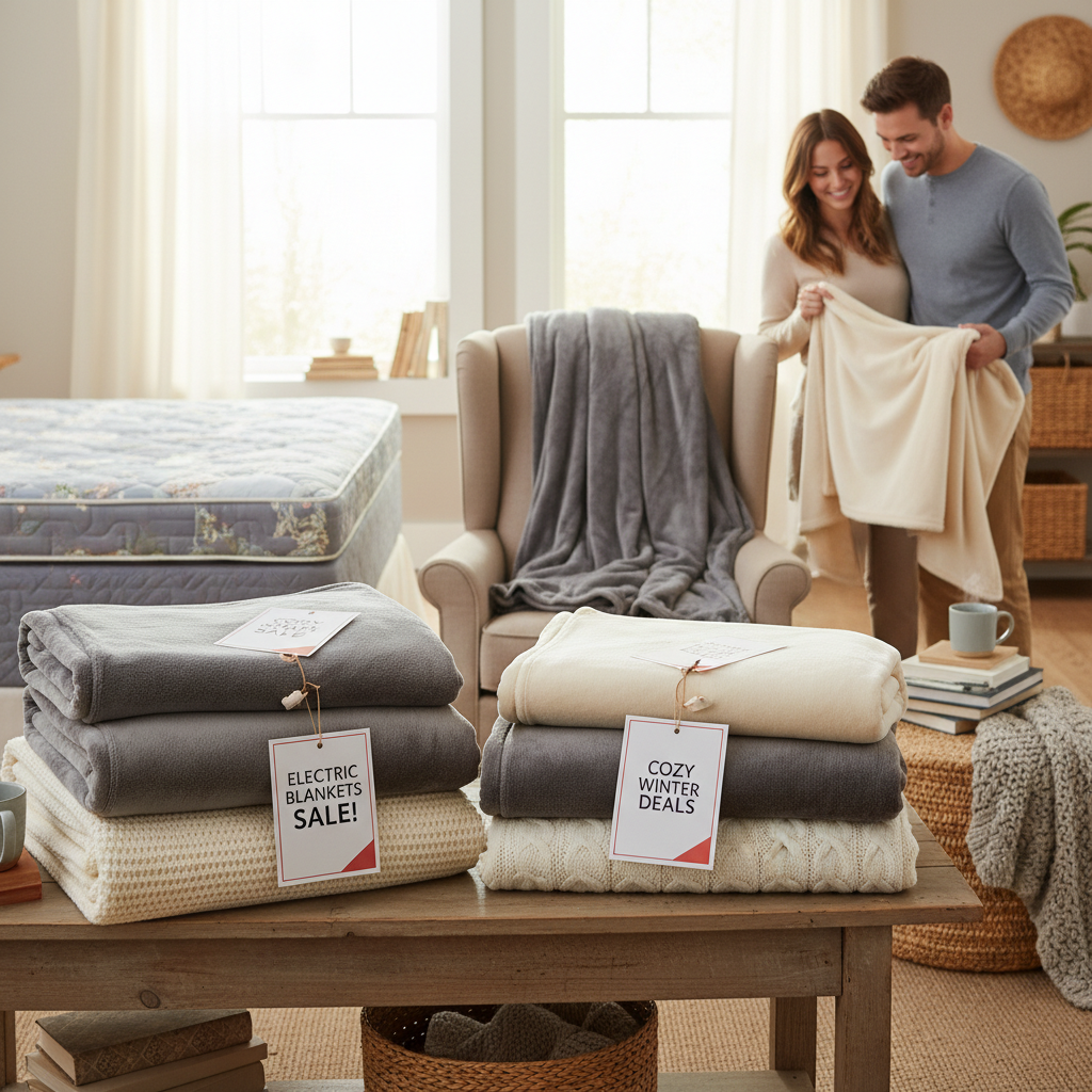 Find Great Deals on Electric Blankets on Sale This Winter