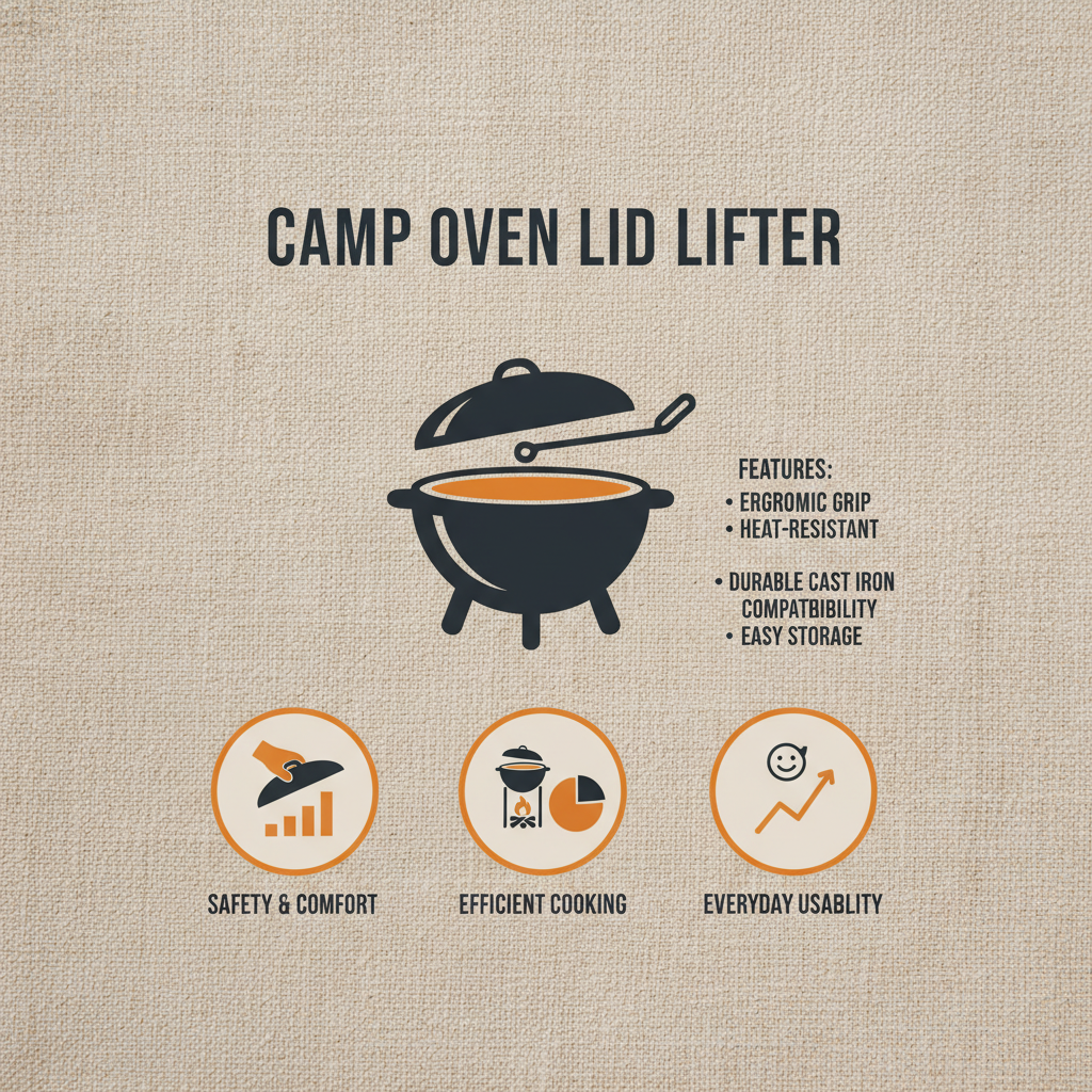 Choosing the Right Camp Oven Lid Lifter for Safe Outdoor Cooking