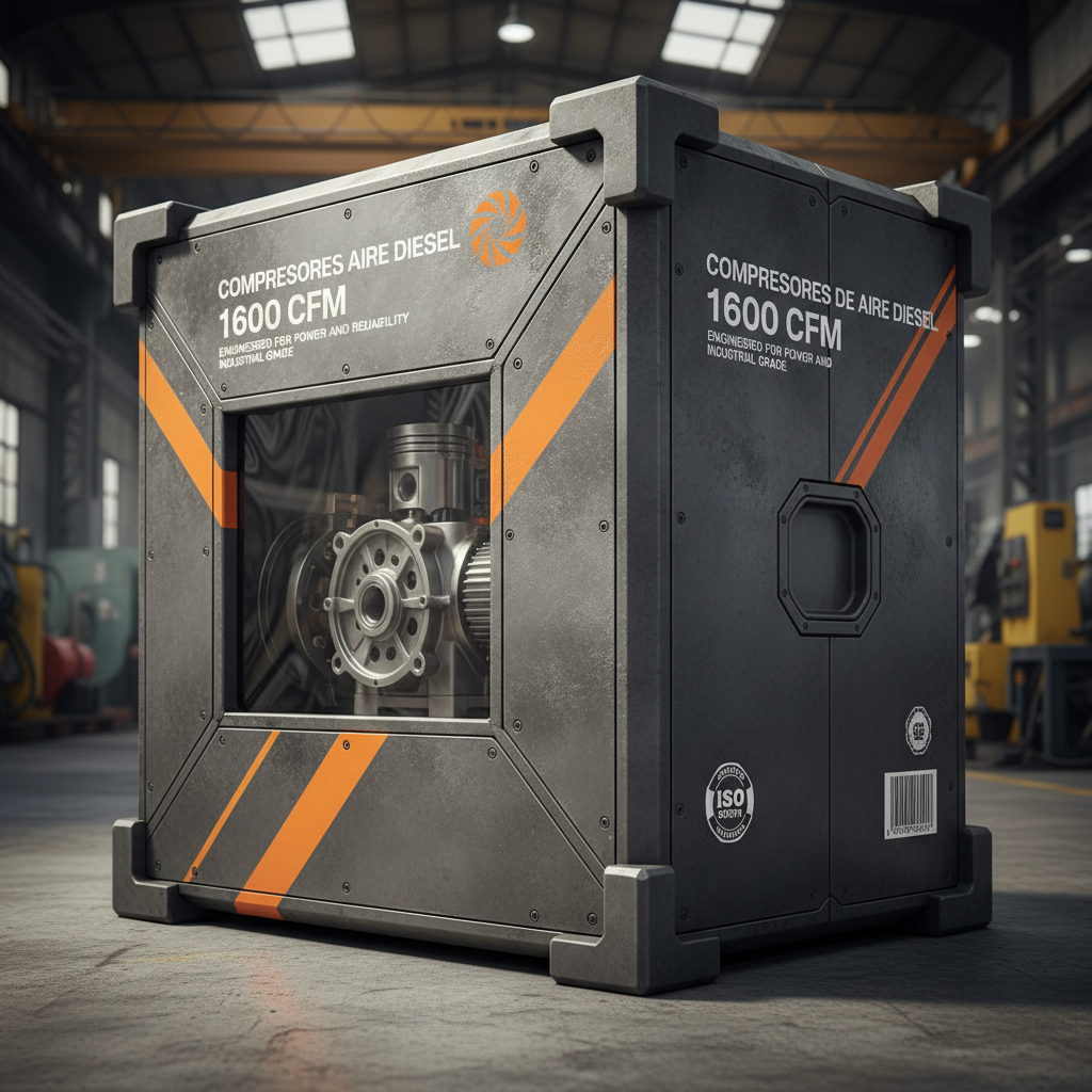 MiningZY Diesel Air Compressors 1600 CFM Powerful Industrial Solutions