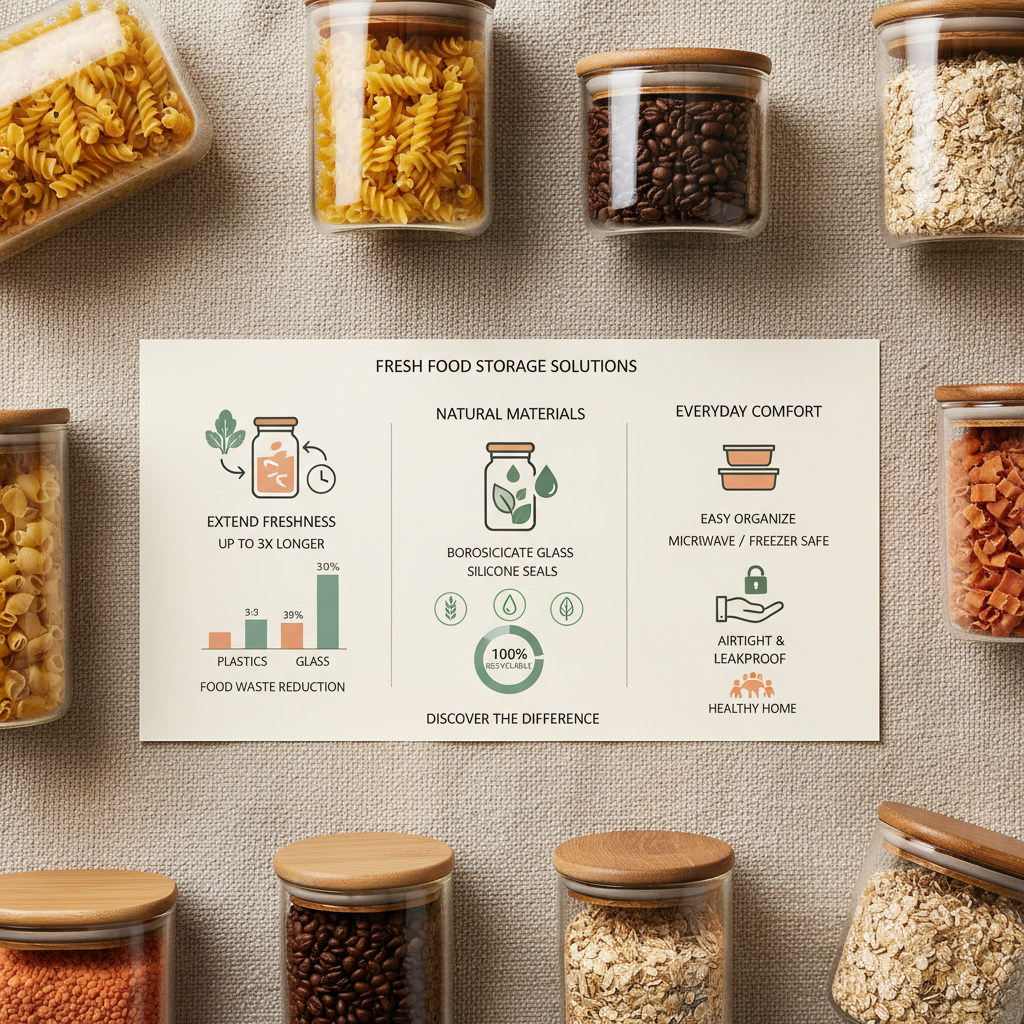 Comprehensive Guide to Large Airtight Glass Containers for Food Storage