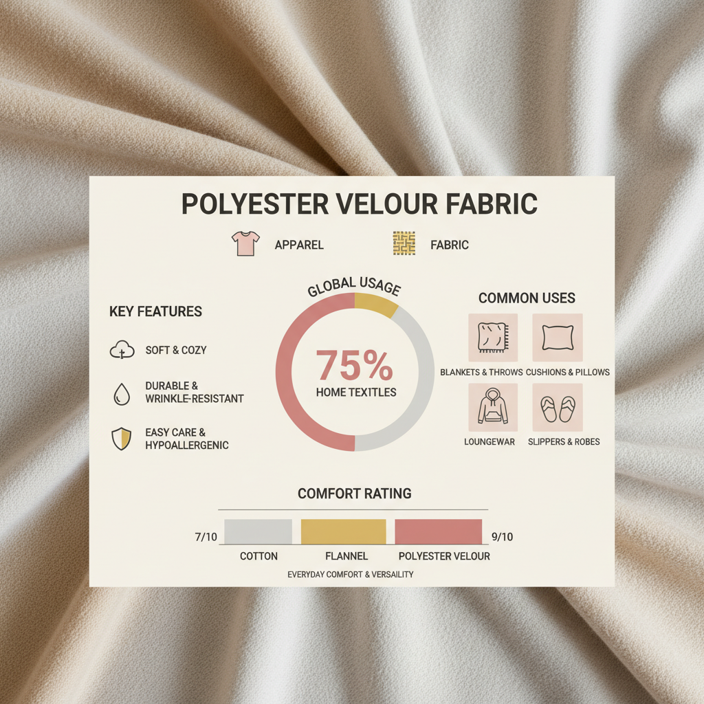 Exploring the Luxurious World of Polyester Velour Fabric and Its Applications