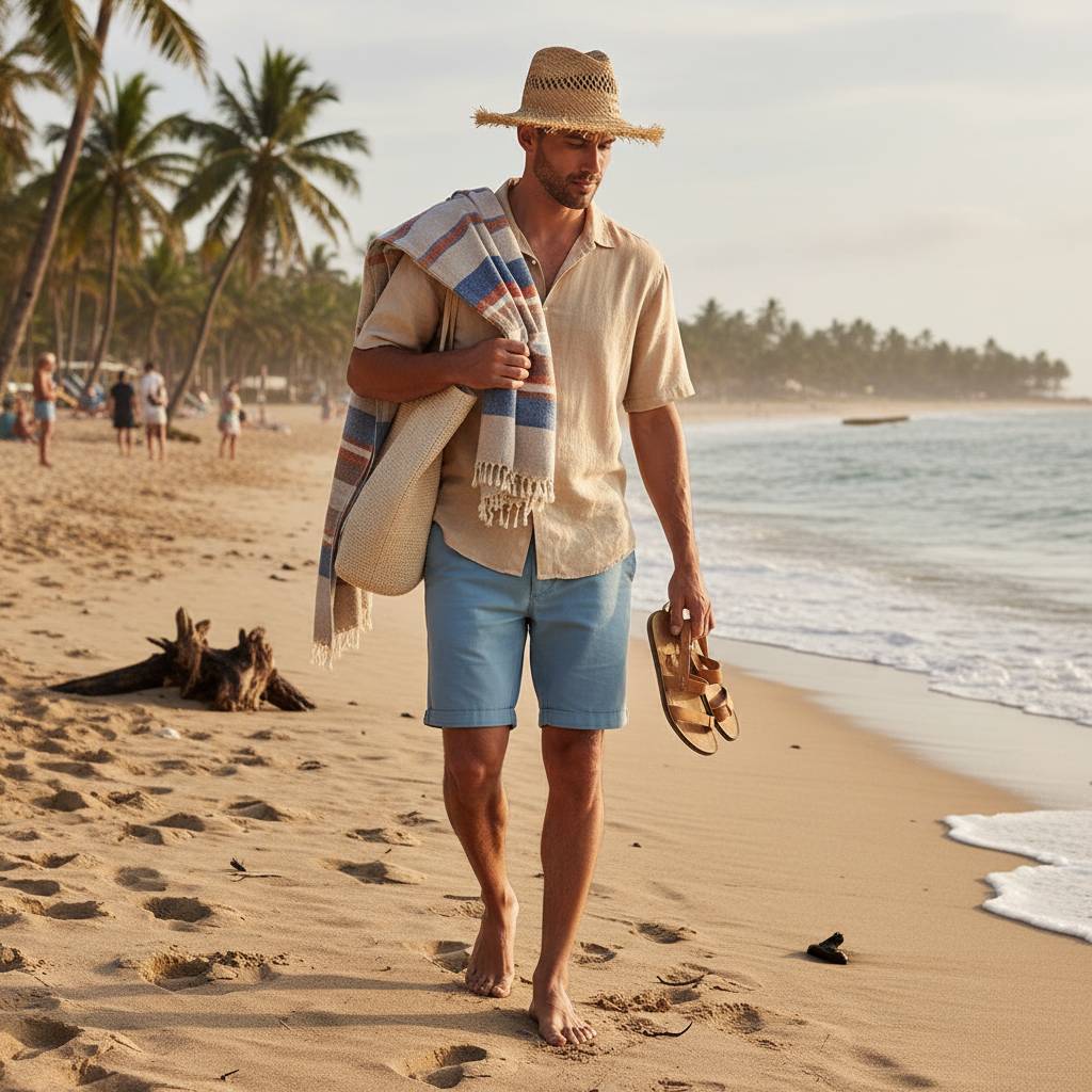 Elevate Your Summer Style with Casual Men's Beach Wear Essentials
