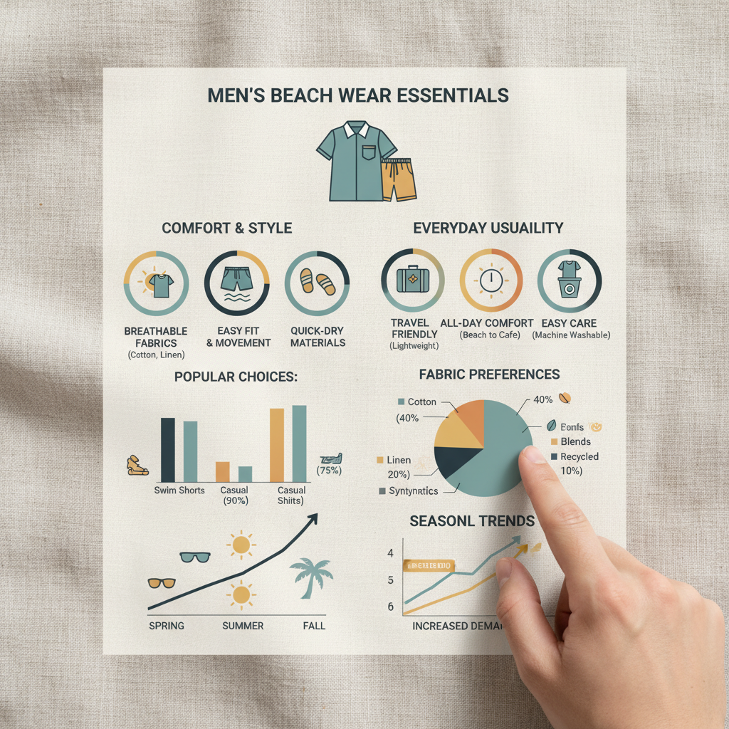 Elevate Your Summer Style with Casual Men's Beach Wear Essentials