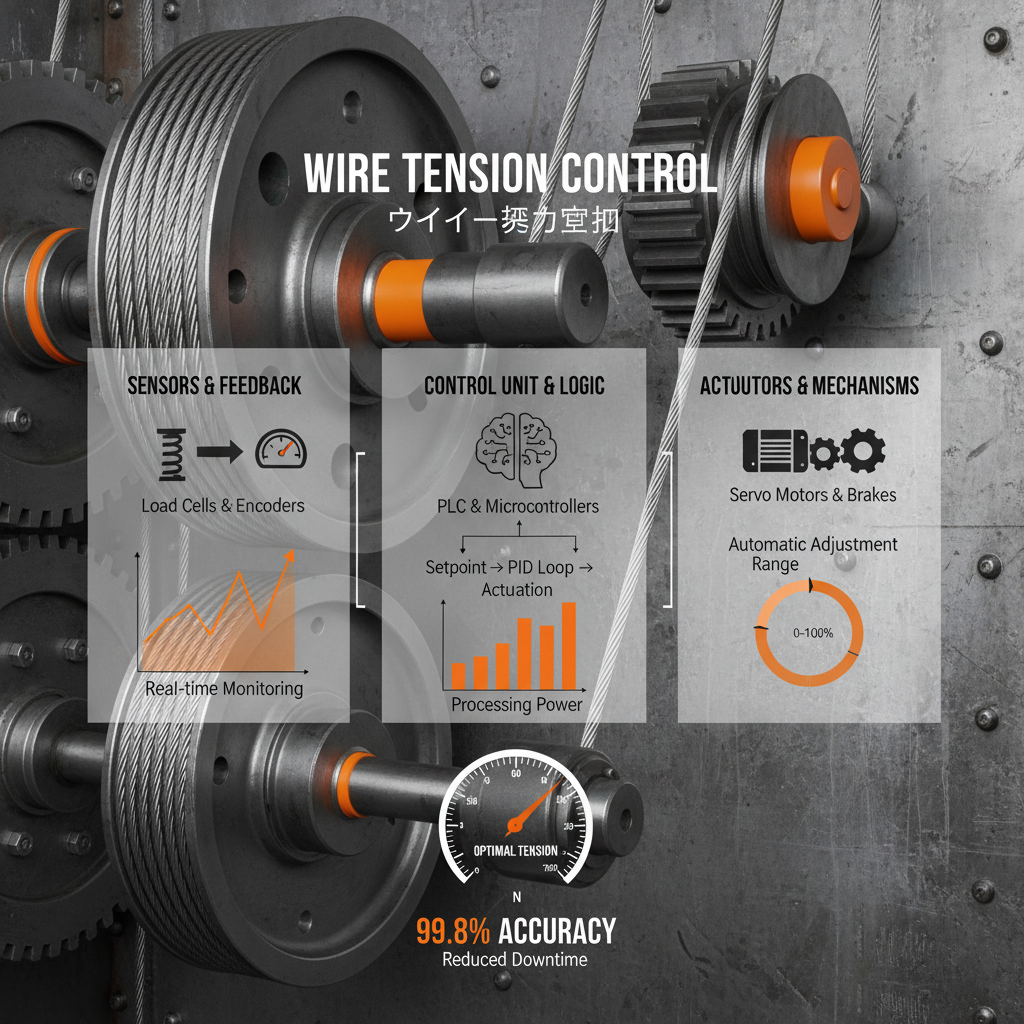 Achieving Precision and Reliability with ワイヤー張力制御 in Modern Industries