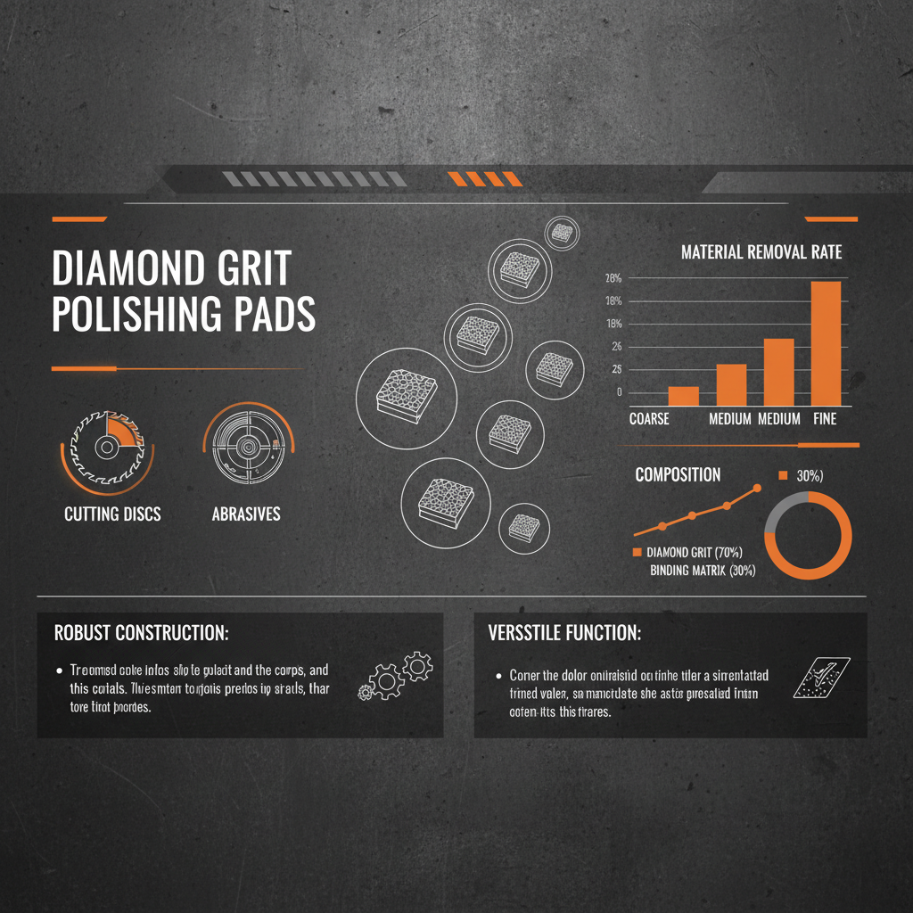 Maximize Shine with Premium Diamond Grit Polishing Pads for Superior Results