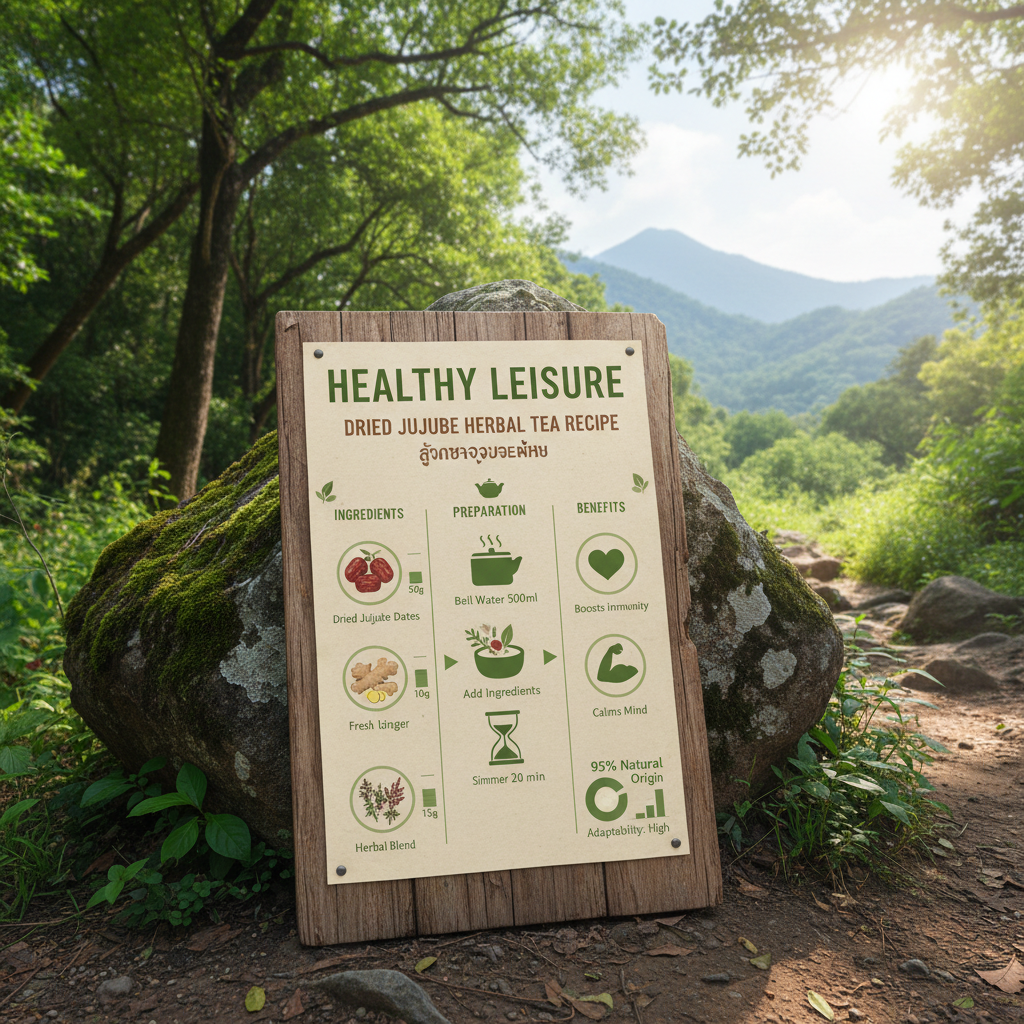 Discover the Benefits of สูตรชาจูจูเบแห้ง A Traditional Dried Jujube Tea Guide