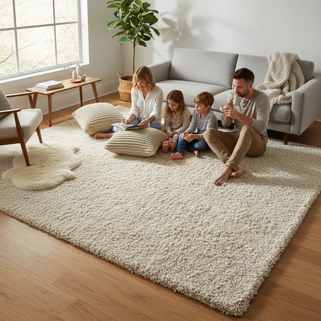 Enhance Your Home with Luxurious Thick Soft Rugs for Ultimate Comfort