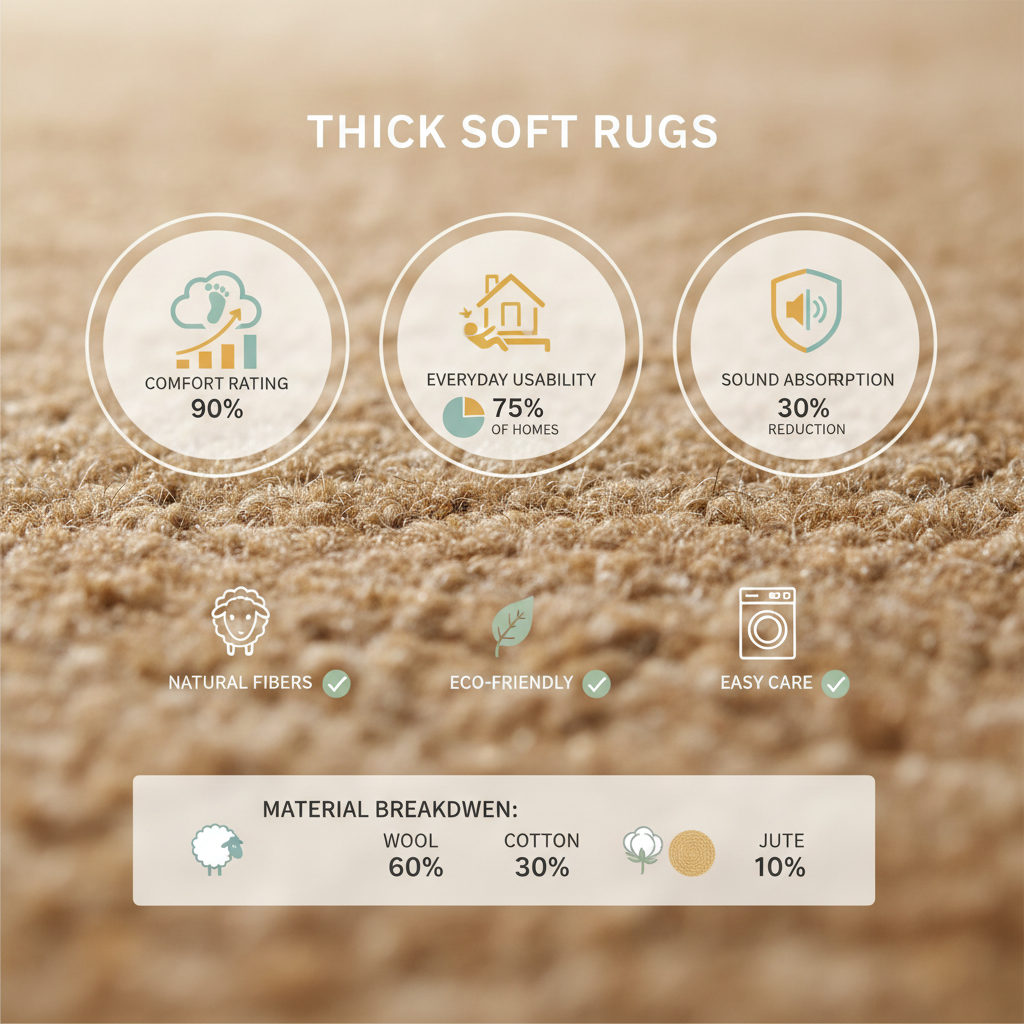 Enhance Your Home with Luxurious Thick Soft Rugs for Ultimate Comfort