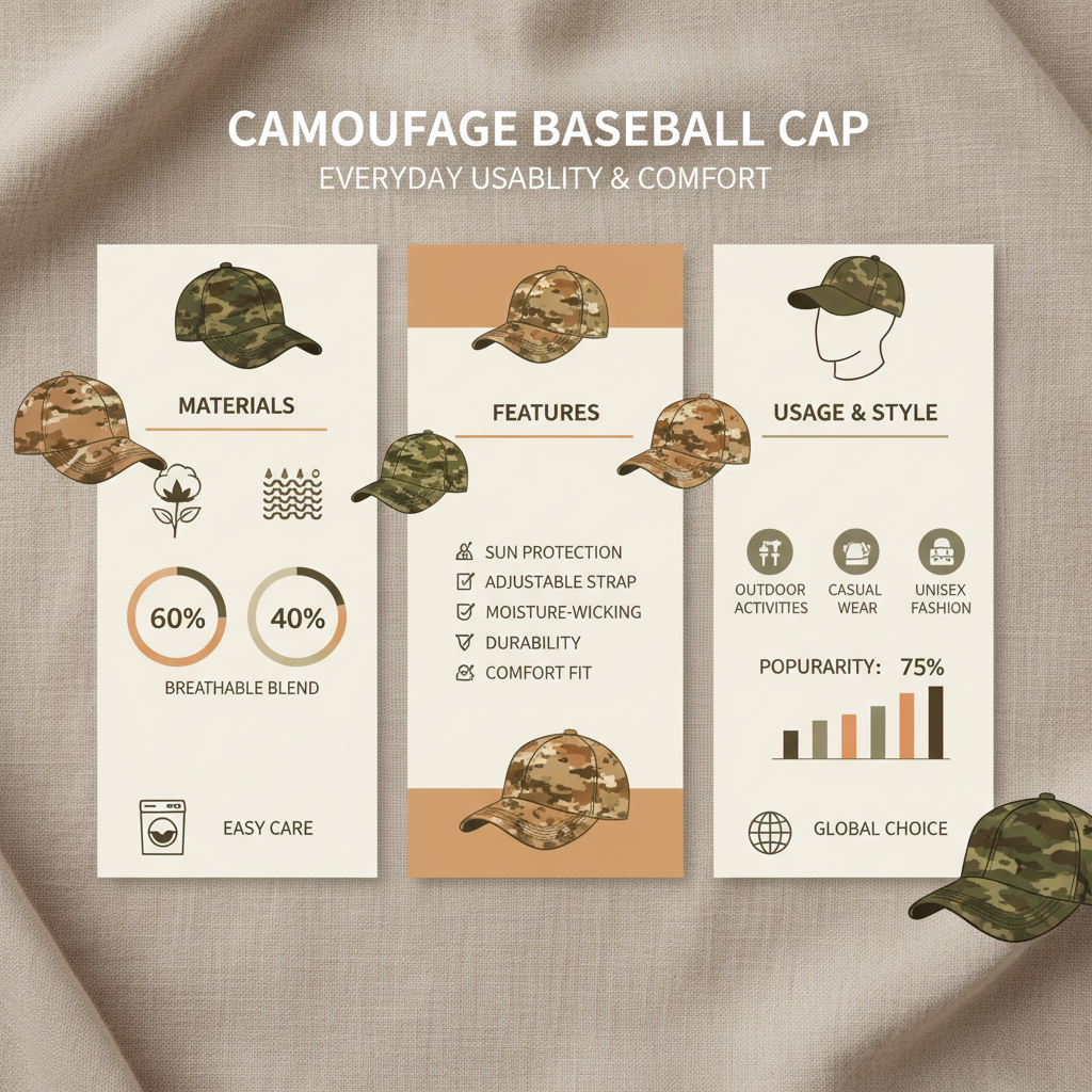 Discover the Versatility and Style of a Camouflage Baseball Cap Discover the Versatility and Style of a Camouflage Baseball Cap