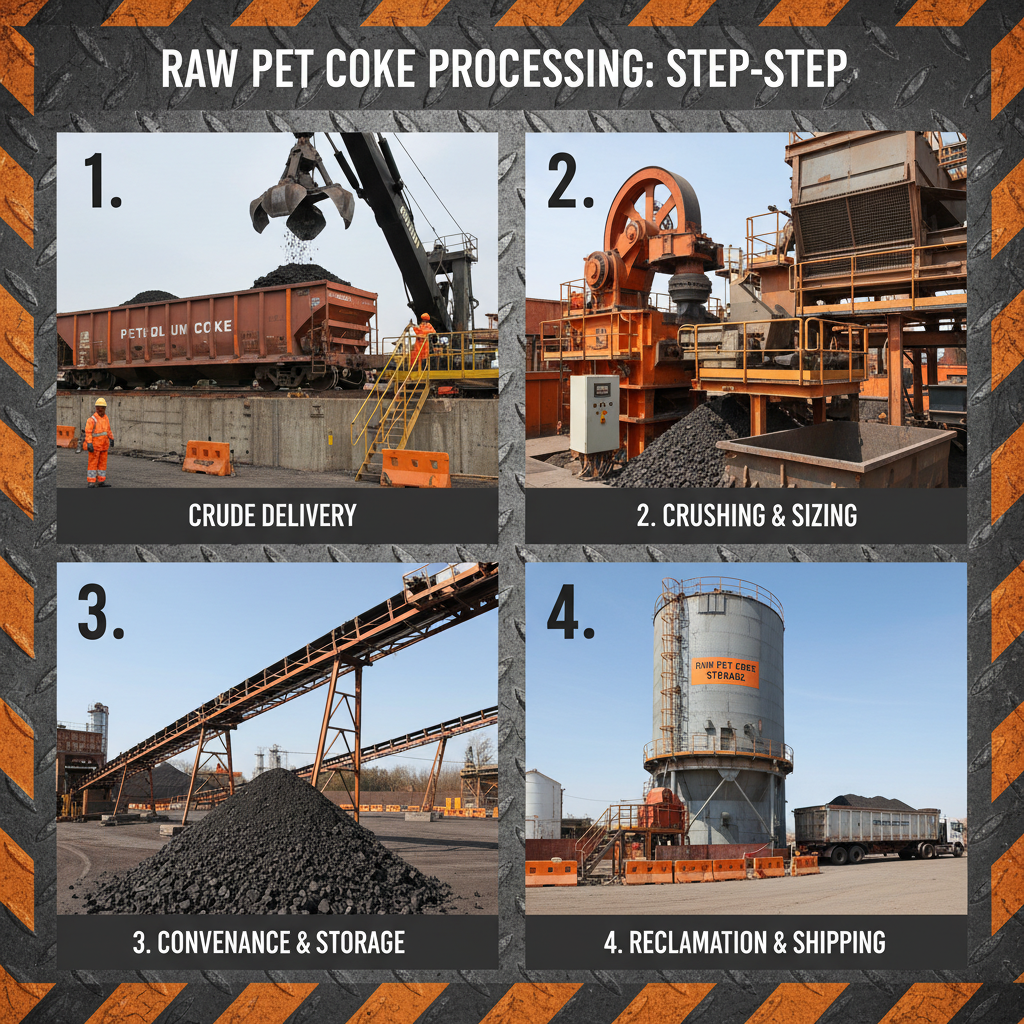 Understanding Raw Pet Coke Applications Sourcing and Global Trade Dynamics