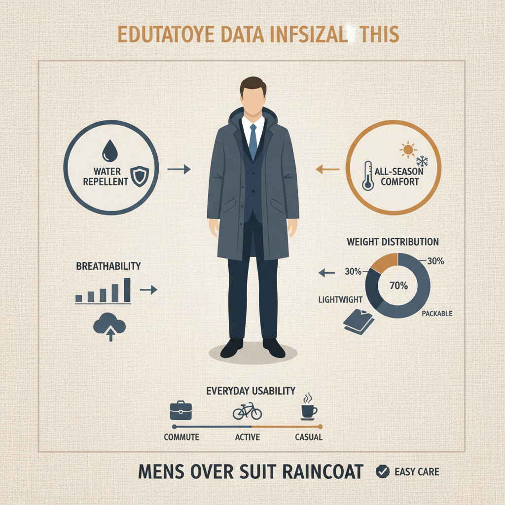 Find the Perfect Mens Over Suit Raincoat for Ultimate Weather Protection