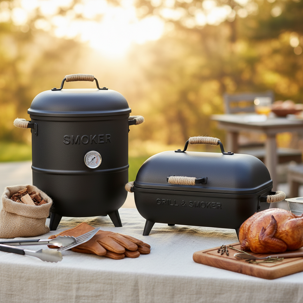 Explore the World of Durable Black Iron Smokers for Backyard BBQ