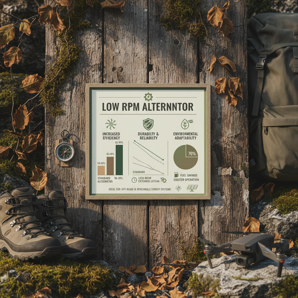 Understanding Low RPM Alternators for Efficient Power Generation Systems
