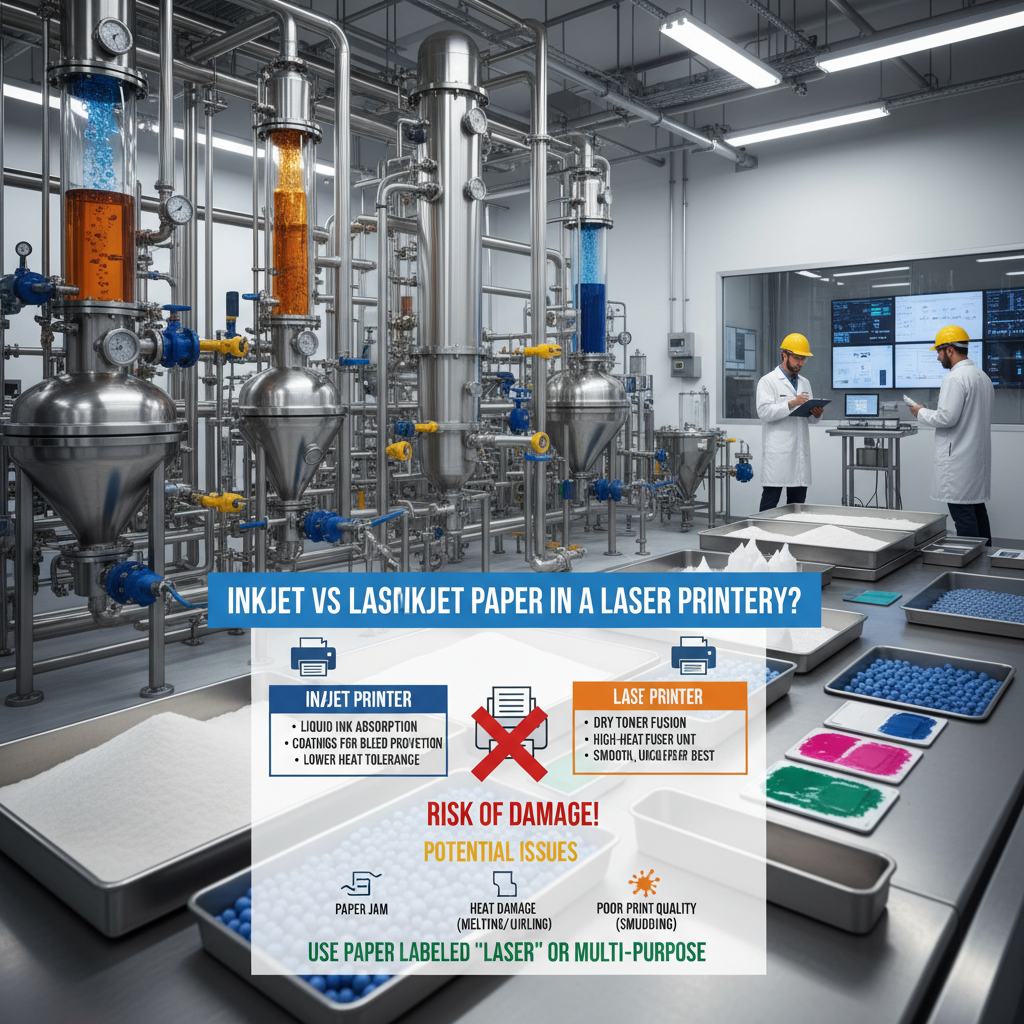 Can You Use Inkjet Paper in a Laser Printer A Comprehensive Guide