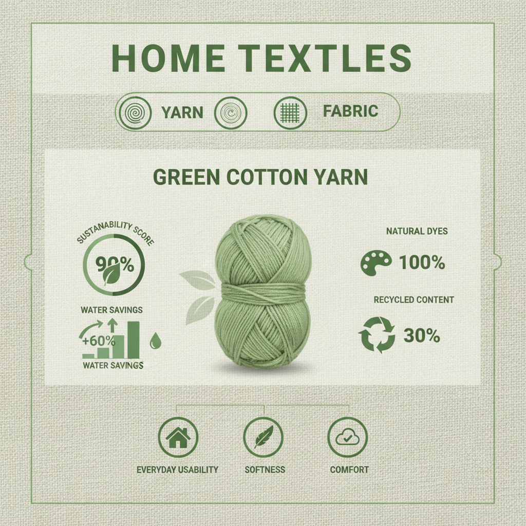 Exploring the Versatility and Benefits of Green Cotton Yarn for Sustainable Textiles