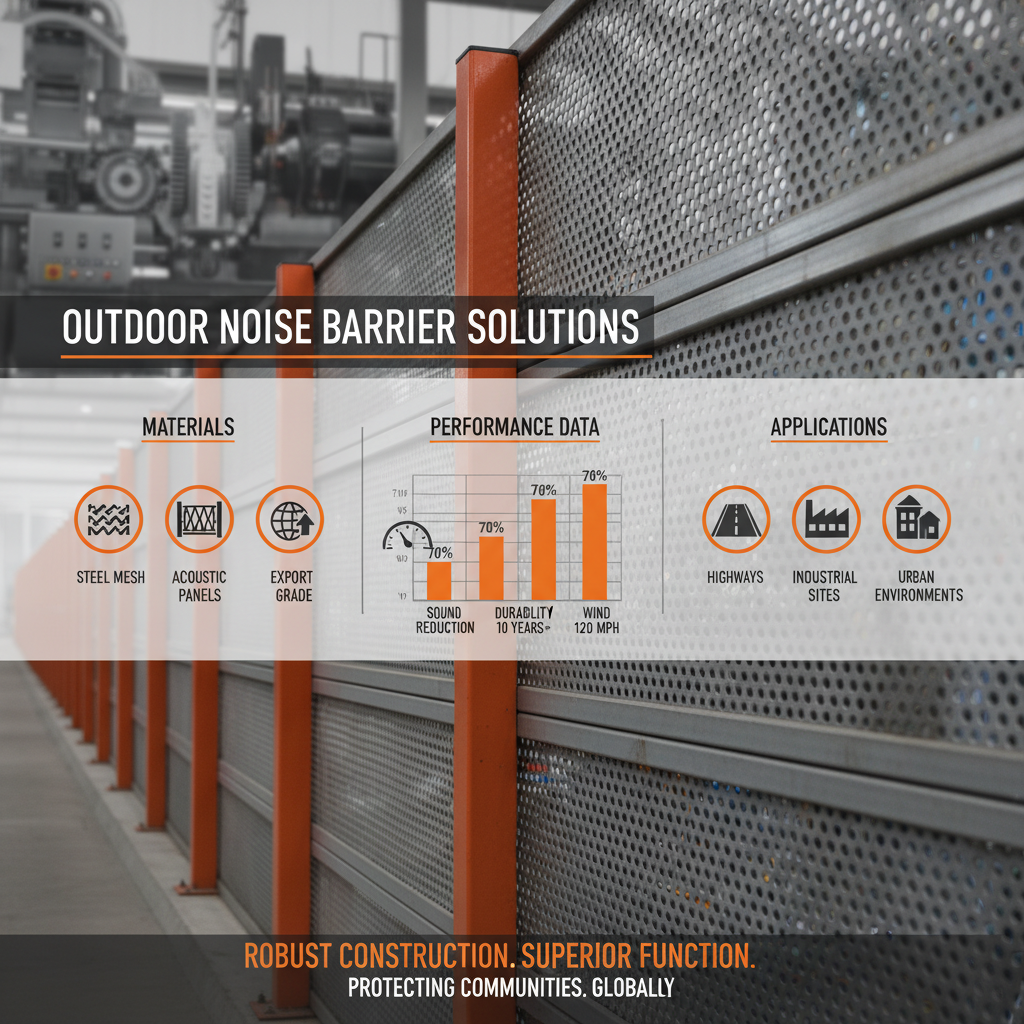 Effective Outdoor Noise Barrier Solutions for a Peaceful Environment