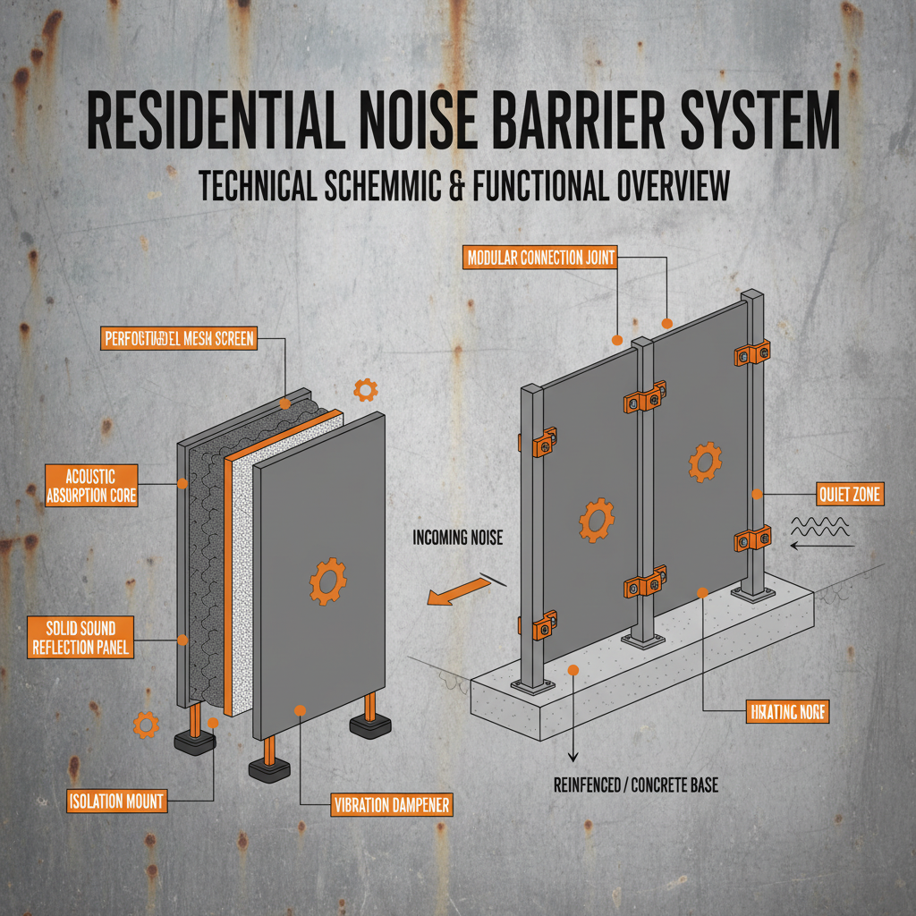 Effective Noise Barriers Residential Solutions for Peaceful Living Spaces