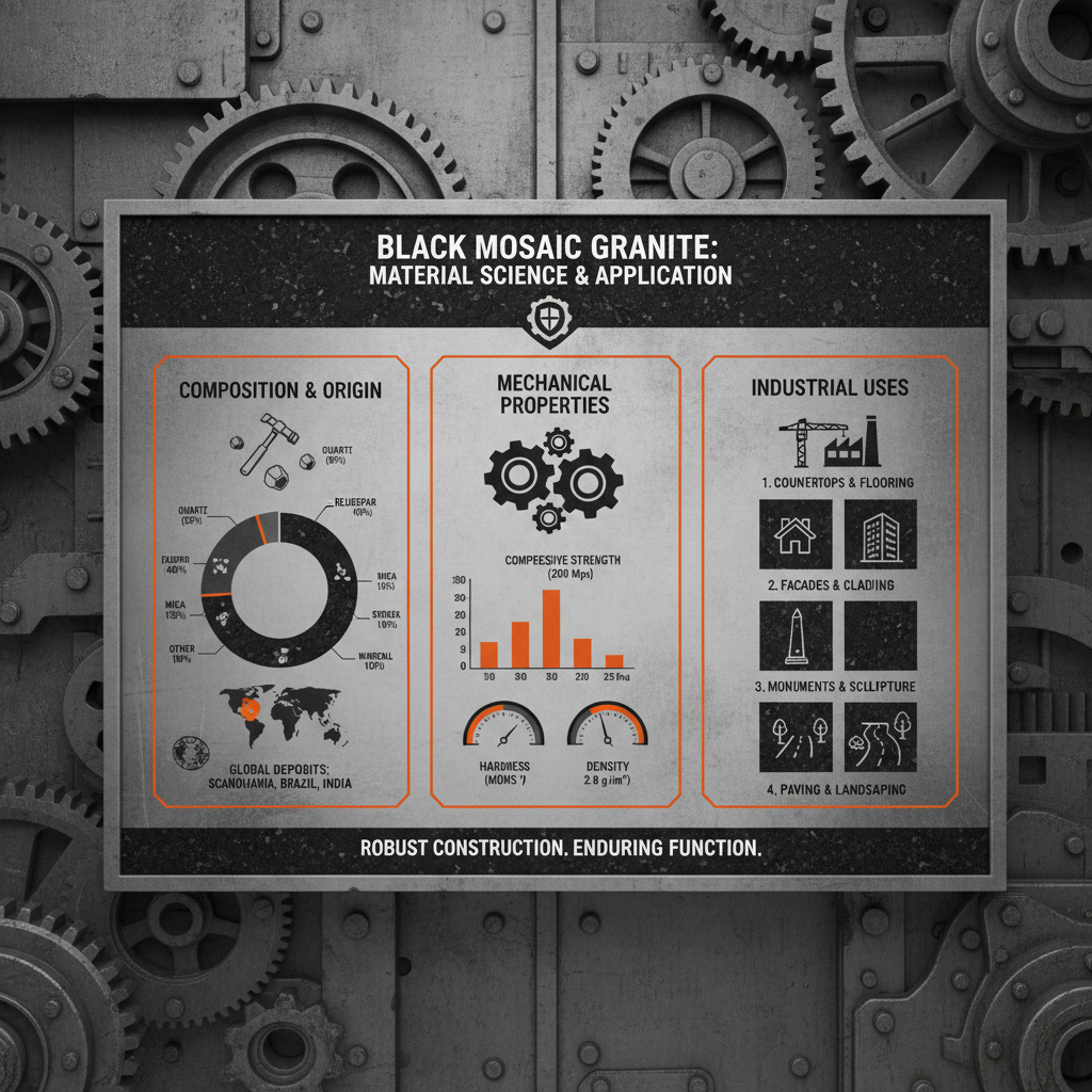 Discover the Timeless Beauty of Black Mosaic Granite for Your Home