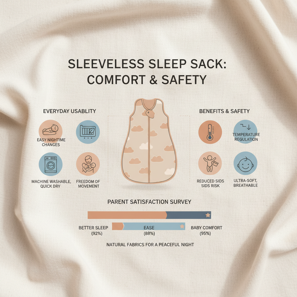 sleeveless sleep sack