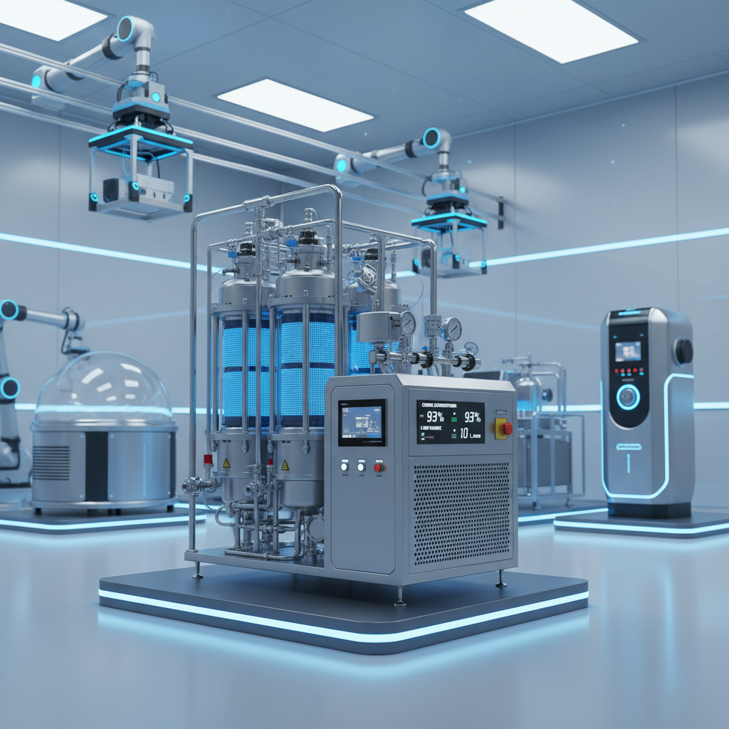 molecular sieve nitrogen generator
