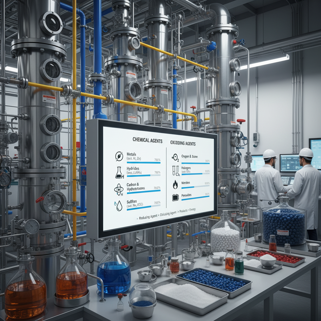 reducing agent and oxidizing agent examples