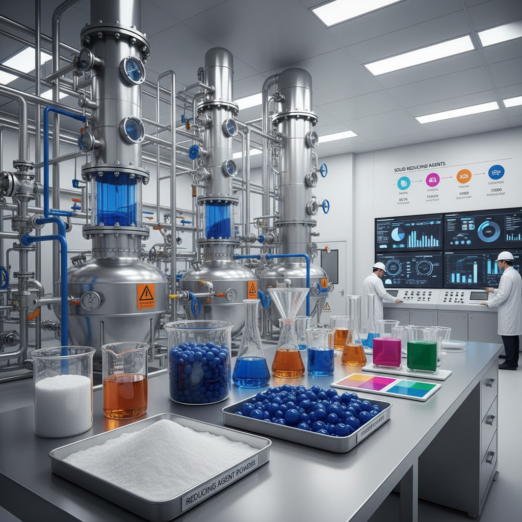 solid reducing agent