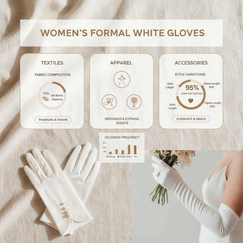 womens white gloves formal