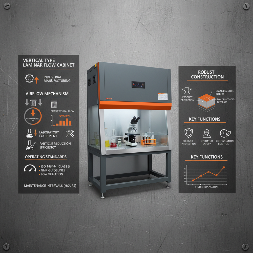 Vertical Type Laminar Flow Cabinet