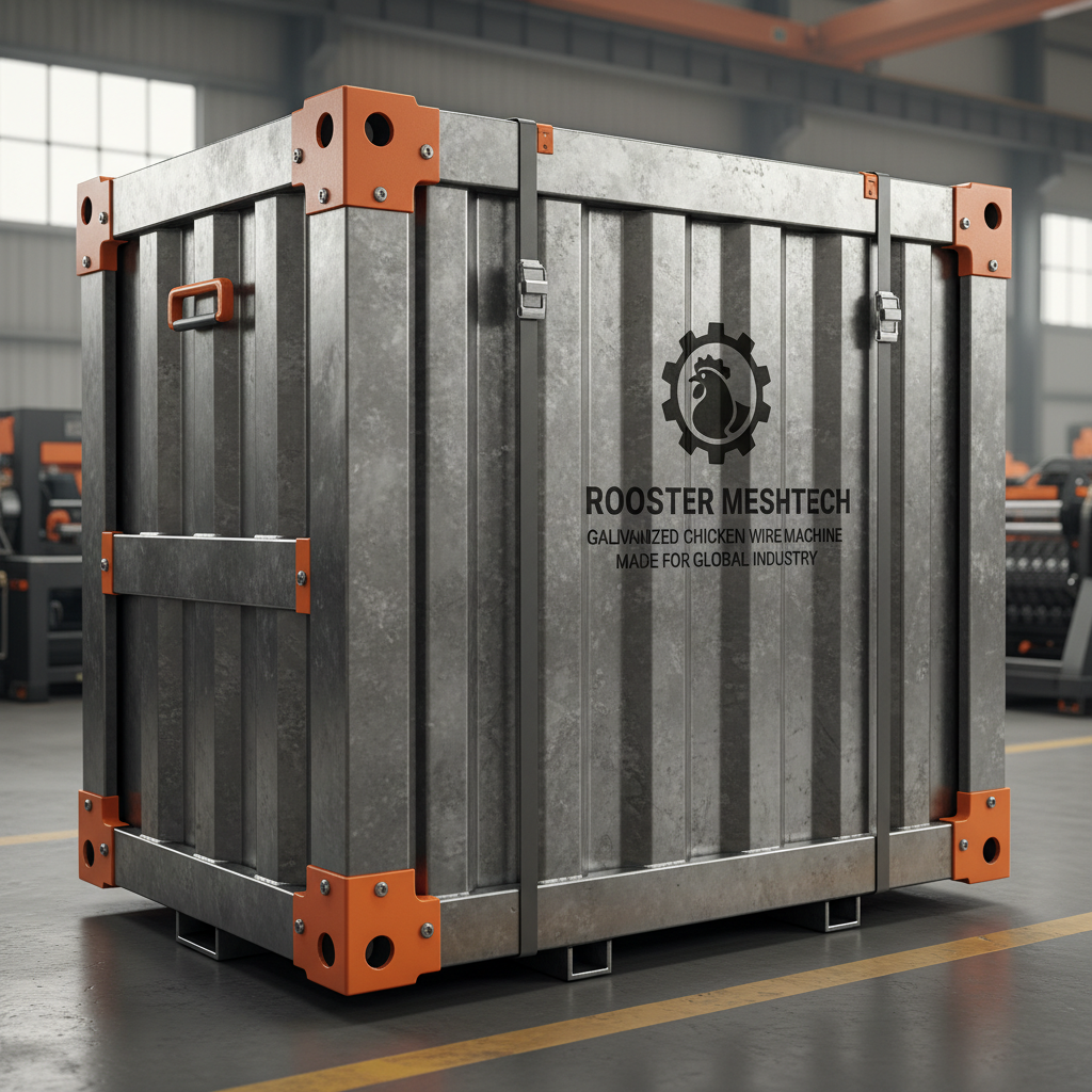 China galvanized chicken wire mesh machine