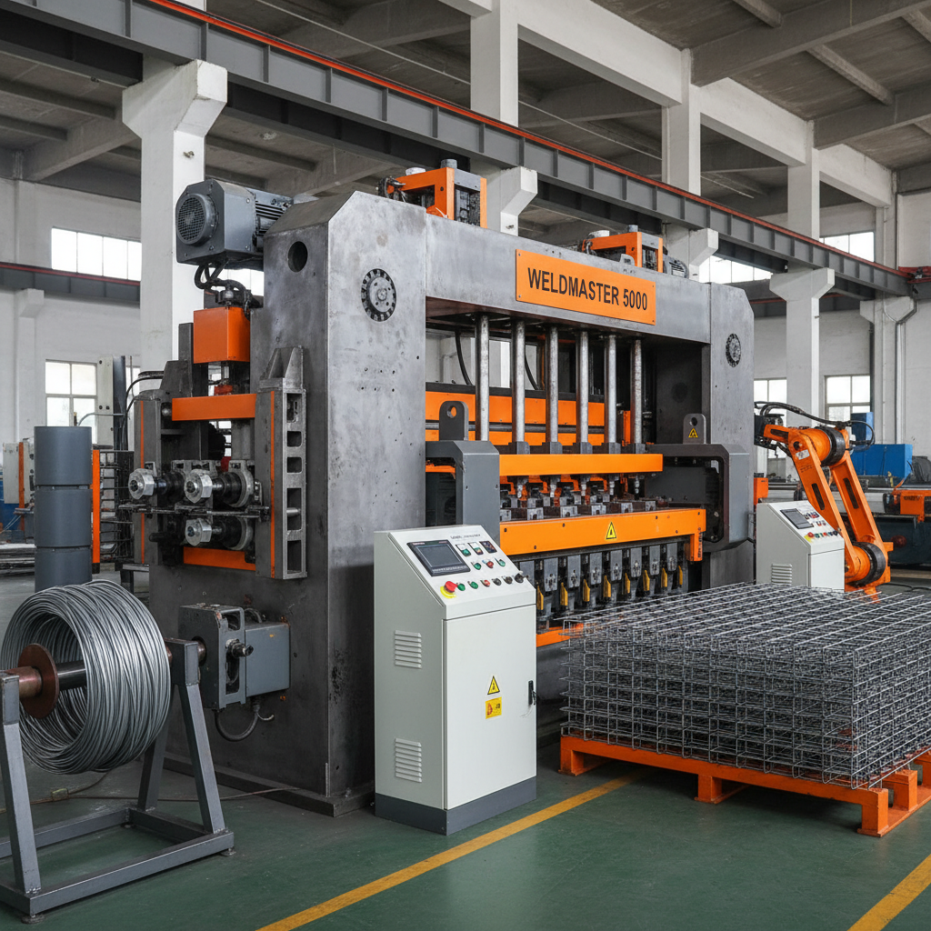 reinforcing mesh welding machine