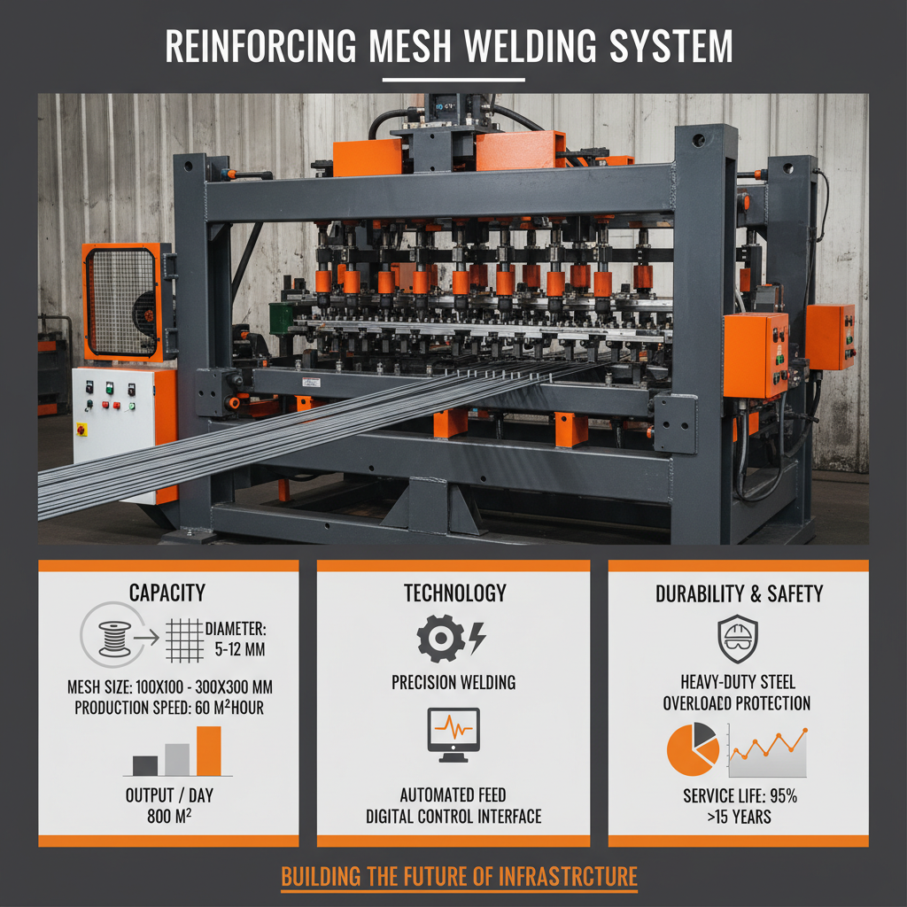 reinforcing mesh welding machine