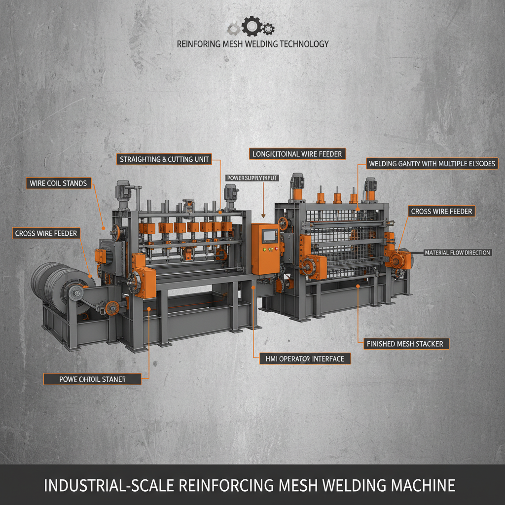 reinforcing mesh welding machine china