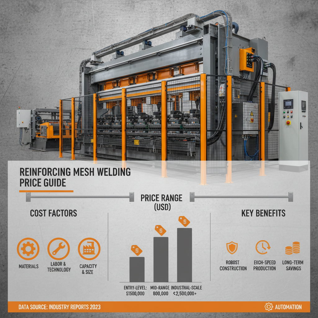 reinforcing mesh welding machine price