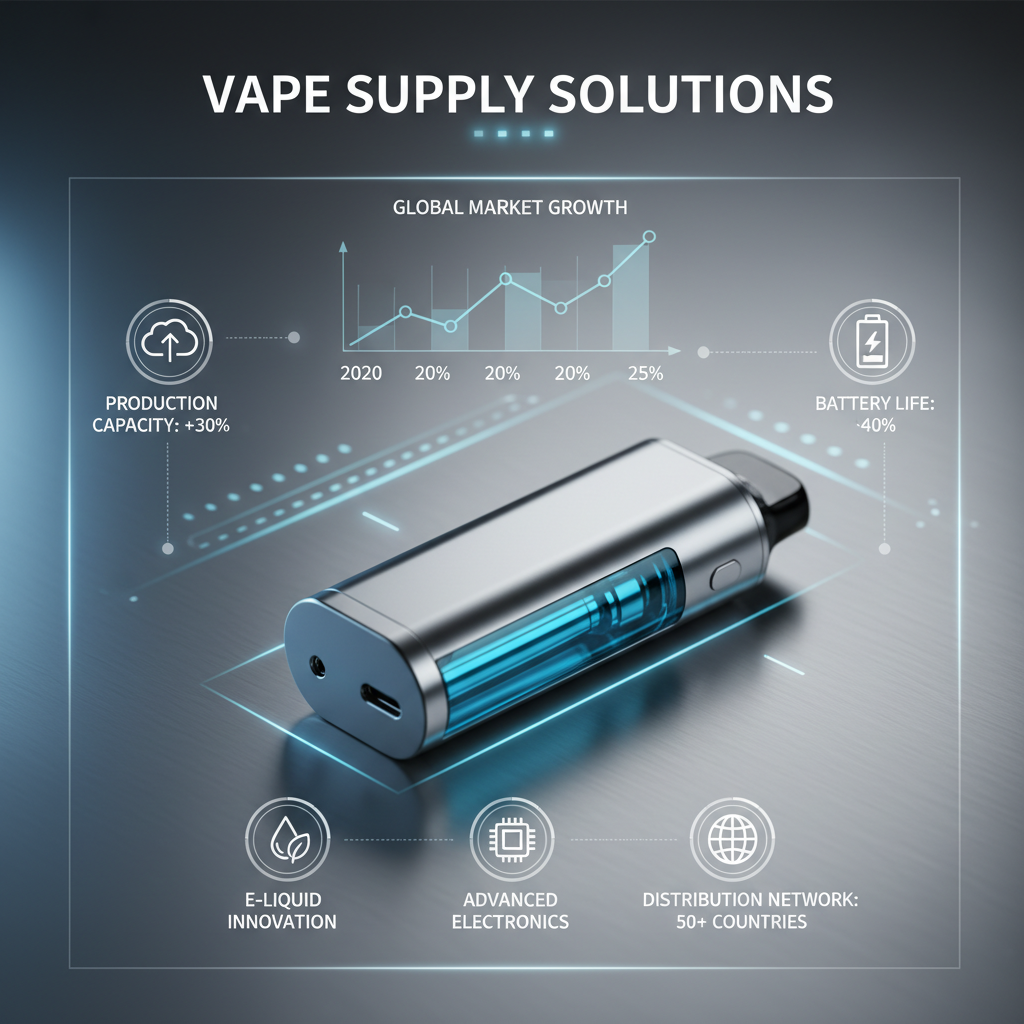 Choosing the Right Vape Supply Company for Your Business Needs