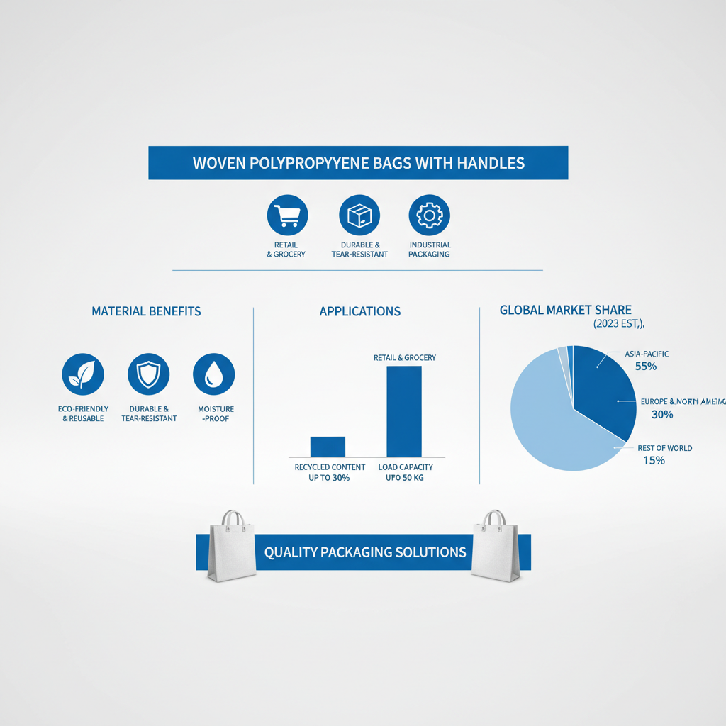 woven polypropylene bags with handles