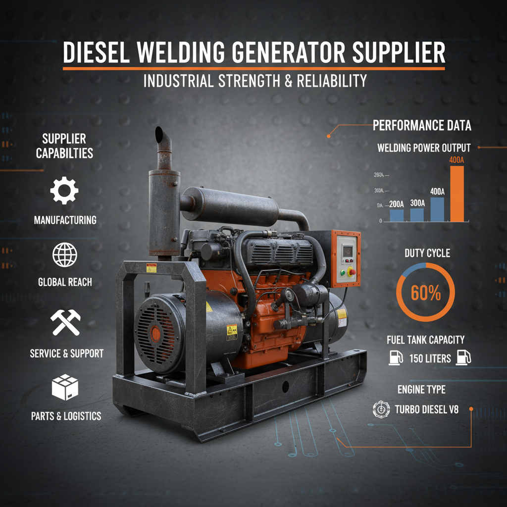 diesel generator for welding Supplier