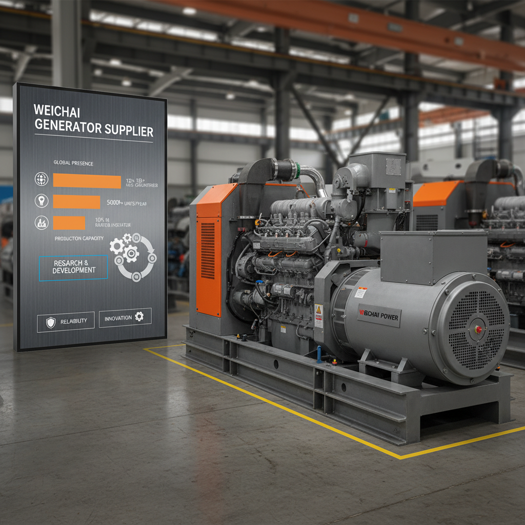 weichai generator Supplier