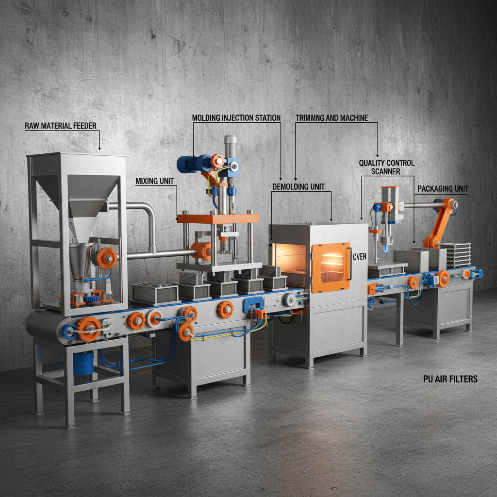 Comprehensive Guide to High Performance PU Air Filter Producing Machines